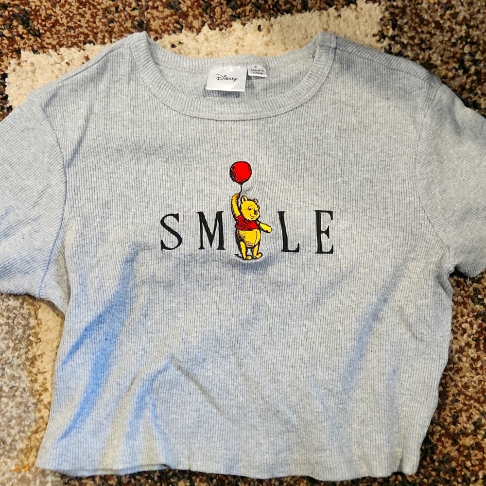 Winnie the pooh crop top